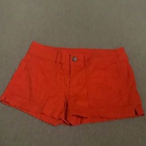 Orange shorts